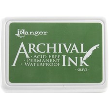 Ranger Archival Ink Pad 0-Olive