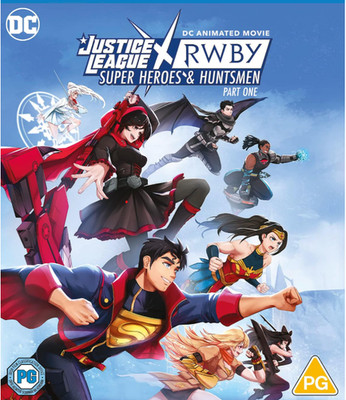 Justice League X Rwby Super Heroes &HuntsmenP1 (DVD) Rdbx DISC ONLY OOP J823