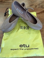 Bloch Women Show-Tapper Dance Shoes - Tan - Size 4.5 New