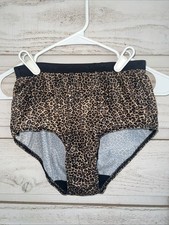 Vintage Bali 2326 Nylon Safari Print Panties Size 6 M Sissy NWOT
