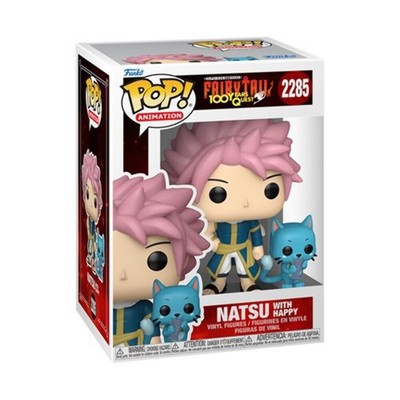 Fairy Tail 100 Years Quest Natsu with Happy Funko Pop! Vinyl Figure and Buddy #2