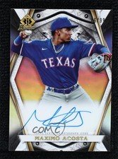 2022 Bowman Invicta 66/99 Maximo Acosta #BI-MA Auto 0c3e
