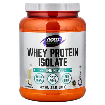 Sports, Whey Protein Isolate, Creamy Vanilla, 1.8 lbs (816 g)