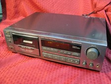 JVC TD-R441 Stereo Cassette Deck Dolby HX PRO Quick auto reverse Tested works 