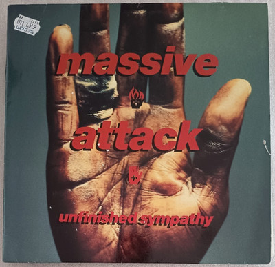 12''  MASSIVE ATTACK -   UNFINISHED SYMPATHY **    D 1991 * * * * * VG++ / VG+