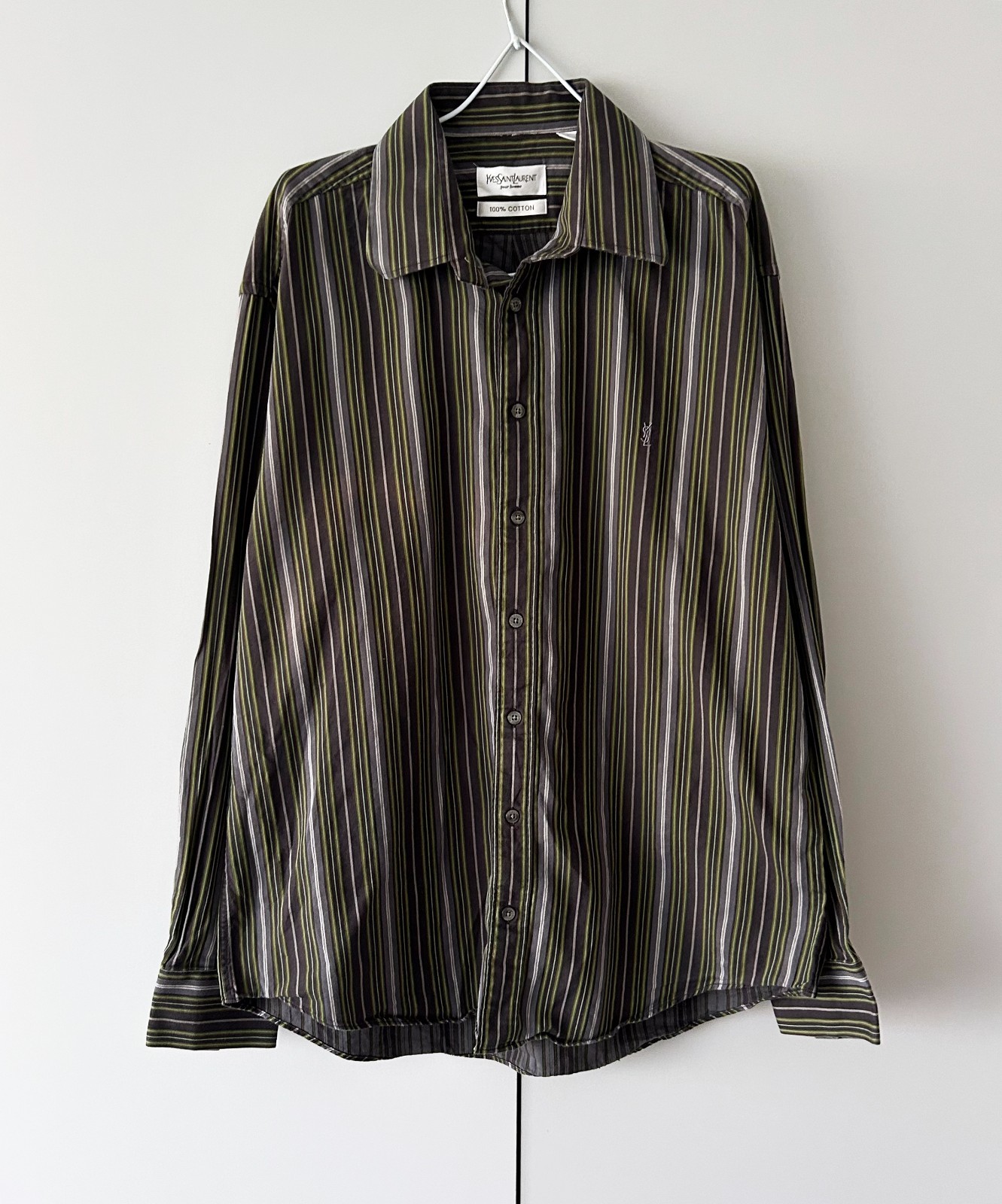 yves saint laurent camicia vintage uomo