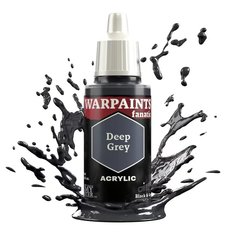 The Army Painter Warpaints Fanatic: Deep Grey - 18ml - Image 5