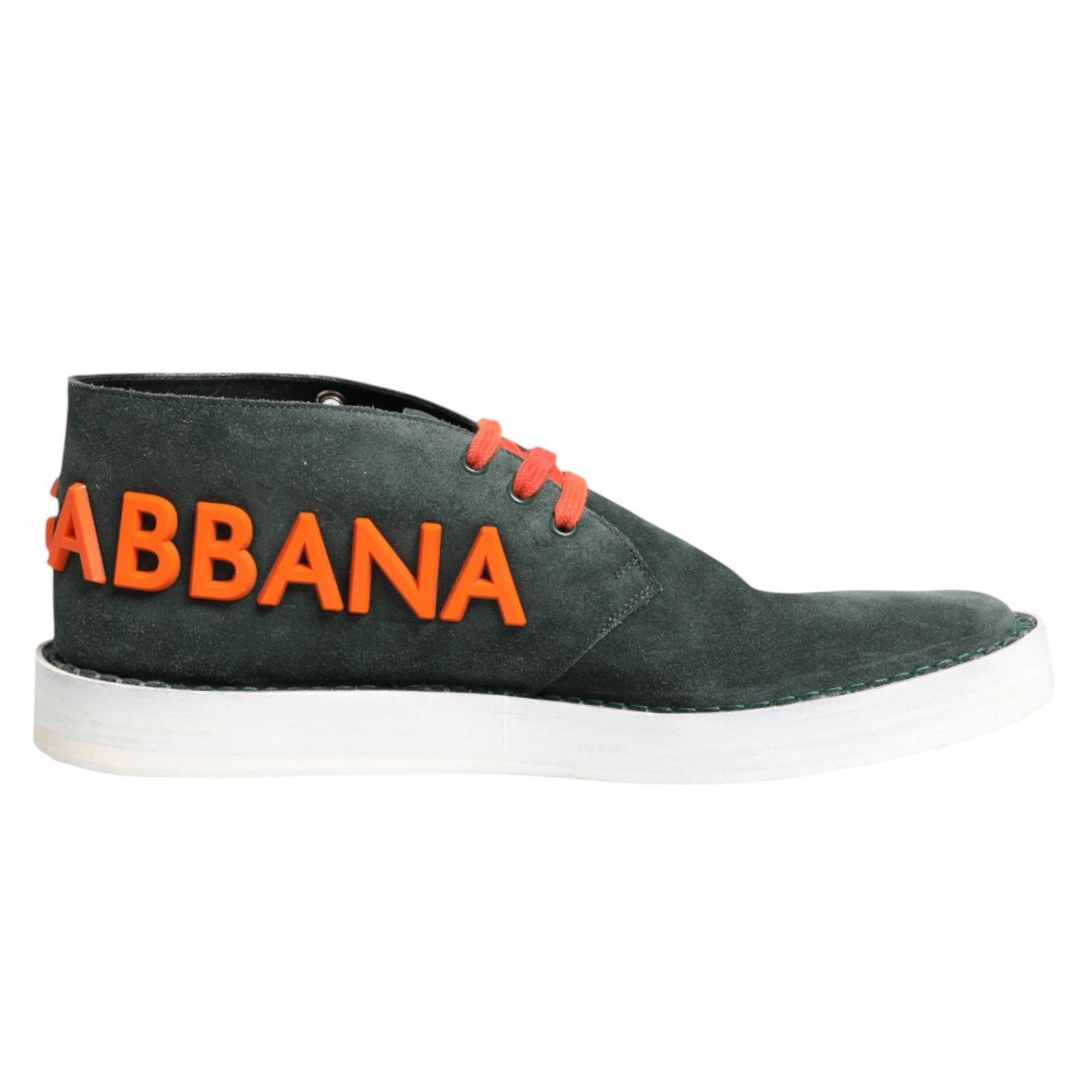 SAOLA Scarpe DOLCE & GABBANA sneakers uomo casual logo derby verde EU44 US11 RRP 900usd
