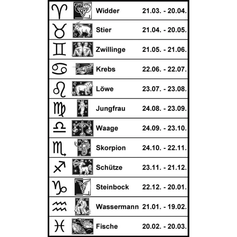 Widder Sternzeichen Gürtelschnalle Altsilber Rechteck Astrologie Symbol - Bild 4 von 4