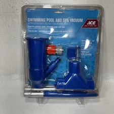 ACE Pool Vacuum Head Inground Above Ground Swimming Cleaner w/ Pole