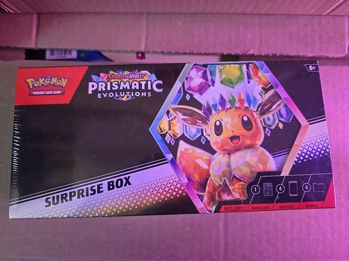 Pokemon TCG - Scarlet & Violet Prismatic Evolutions Surprise Box - Sealed