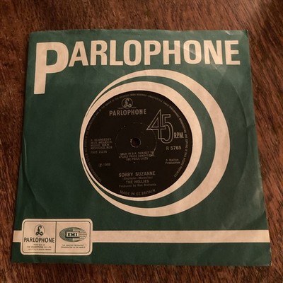 The Hollies - R5765 - Sorry Suzanne / Not That Way At All 1969 (655)