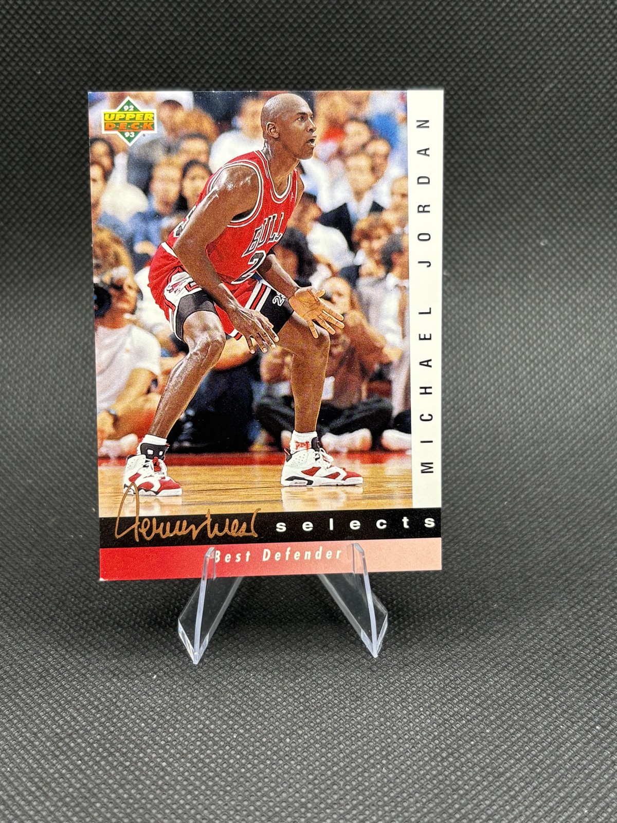 1992-93 Upper Deck - Jerry West Selects Michael Jordan #JW4