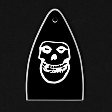 GUITAR TRUSS ROD COVER - Engraved - Fit Paul Reed Smith PRS USA - MISFITS SKULL