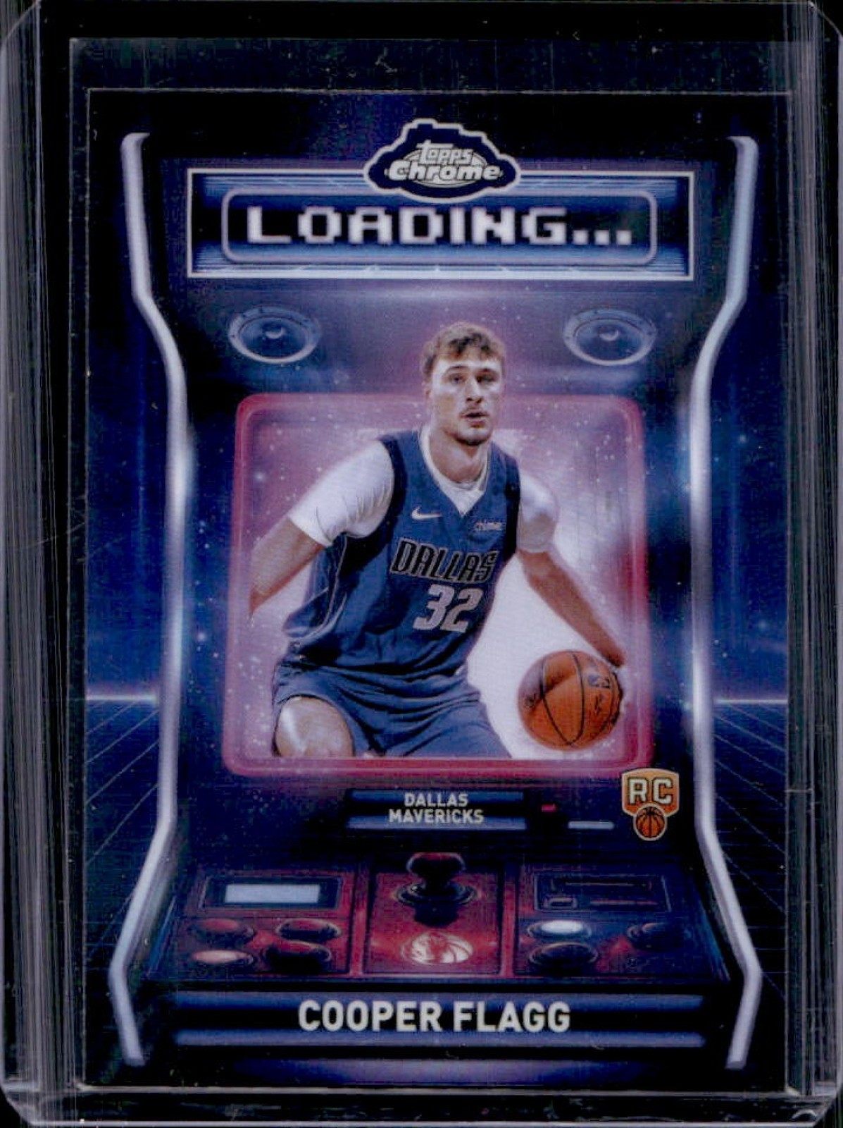 2025-26 Topps Chrome Cooper Flagg Loading RC Refractor Rookie #LD-11 Mavericks