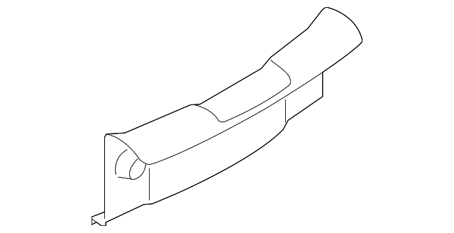 Genuine Nissan Trunk Trim Panel 84992-EL00A