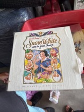 Walt Disney's Masterpiece Snow White and the Seven Dwarfs Deluxe CAV Laser Disc 
