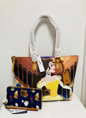 Dooney & Bourke Classic Disney  Belle Tote and Wallet SET