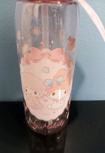 HK My Melody Bottle Flip Top Water Bottle Kids 650ml Water Bottle Brand New - Picture 2 of 13