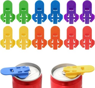6x Dosenöffner Für Getränkedosen - Manuell & Farbig Sortiert | Ideal Für Partys & Camping
