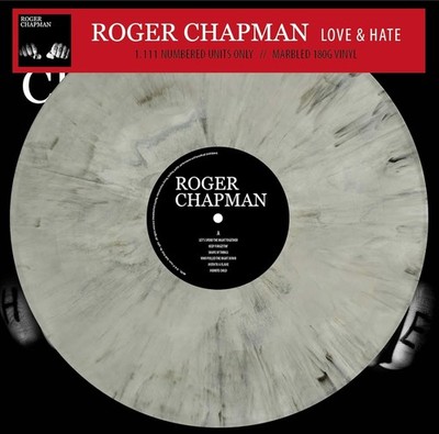 Roger Chapman   Love & Hate LP 12'' Grey Marble Colored Vinyl Record