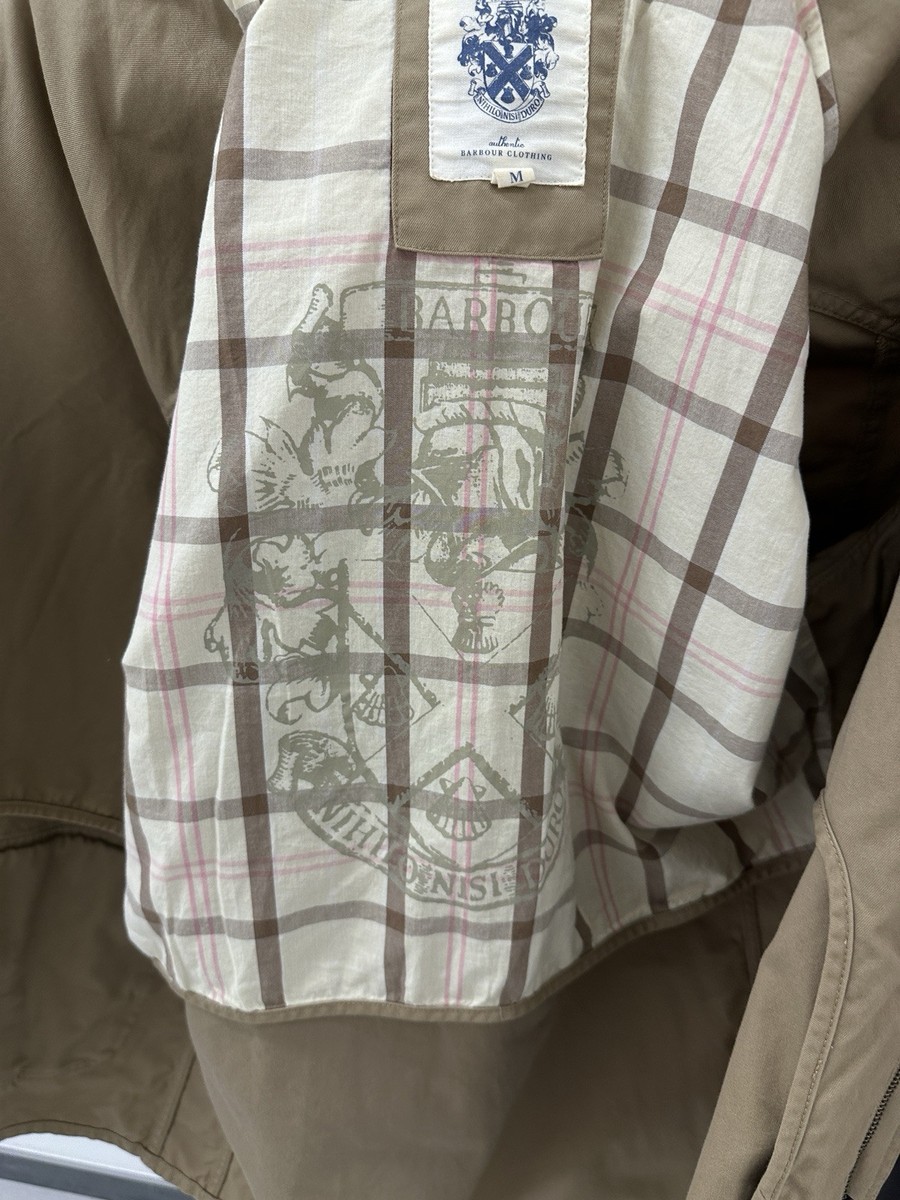 Barbour International Multipocket Washed Twill Bike Moto Jacket