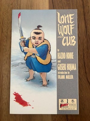 LONE WOLF AND CUB #2 (First, 1987) F-VF Frank Miller Cover