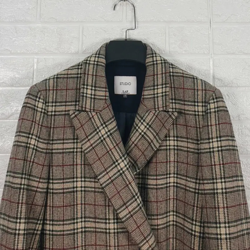 Studio Lap Checked Spring/Fall Jacket - Size 55 - image 4