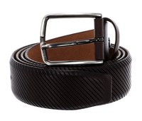 Vanzetti 35Mm Leather Belt W80 GüRtel Accessoire Dark Brown Braun Neu