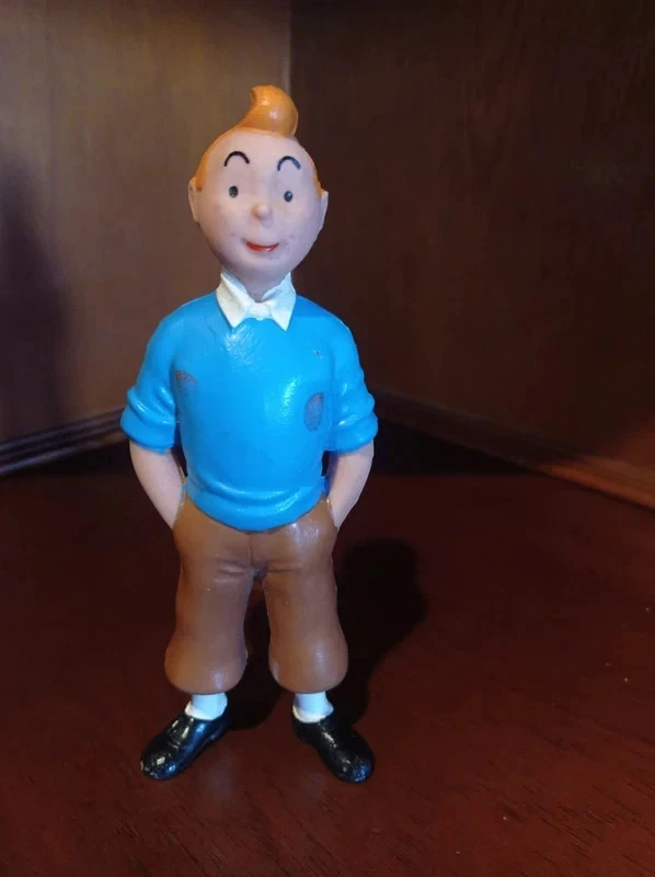 Lot De Jouets Anciens Tintin - Pouet-pouet Et Compagnie (non Dissociable)