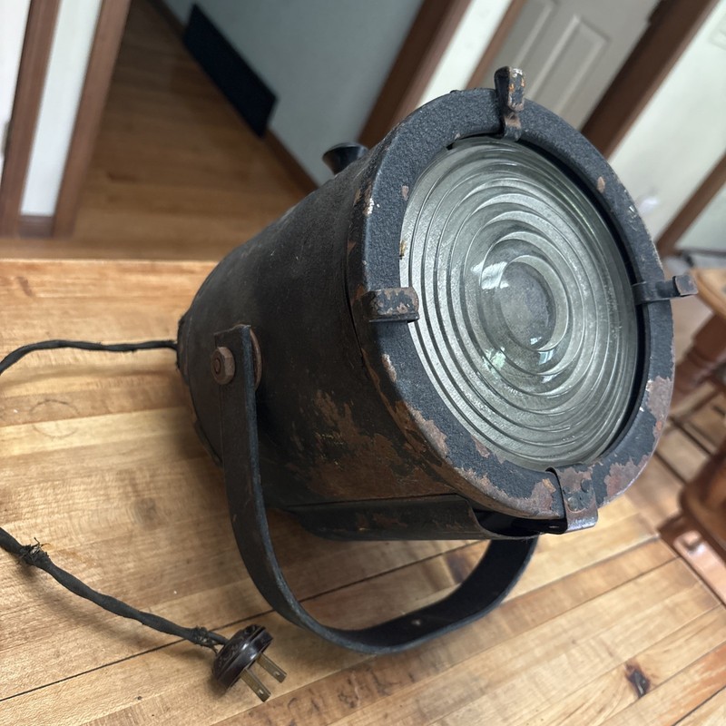 Antique Vintage Century Lighting Stage Theatre Light Works