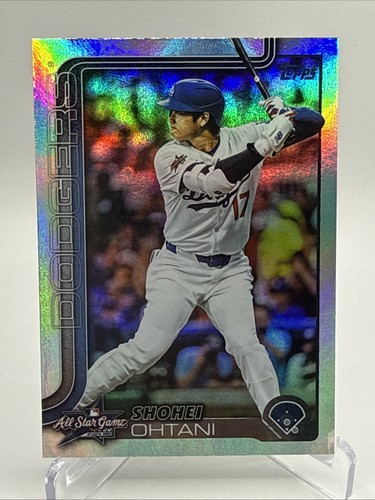 2025 Topps Update Shohei Ohtani All Star Game hologram foil #ASG-1 Dodgers MVP