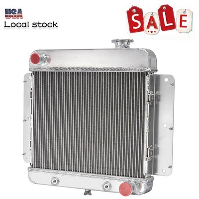 255 3 Row Radiator Fits 1962-1967 Chevrolet Chevy II Nova V8 Conversion Aluminum