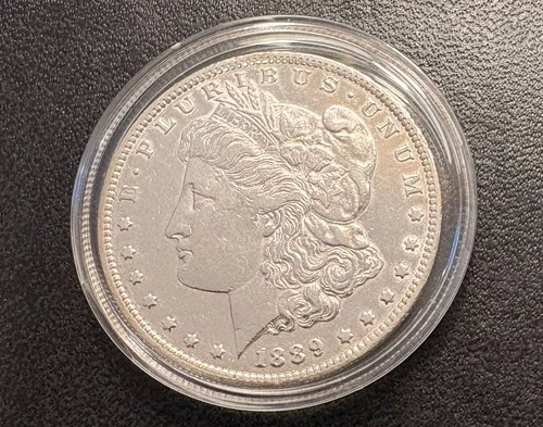 🔥1889-0 Morgan Dollar 90% Silver CoinSnap analysis is Fine to AU🔥