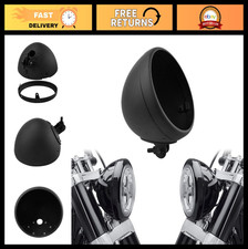7" LED Headlamp Protective Cover for Motorcycle, Compatible with Harley  Kawasa