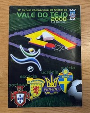 Vale Do Tejo Scotland Portugal Ukraine Sweden Programme 2008 U21 Tournament