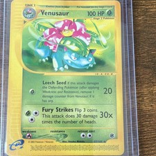 Pokemon TCG Venusaur 67/165 Expedition Base Set Rare Non Holo 100 HP 2002 on eBay