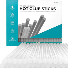 Professional Hot Glue Sticks by Smith’S® | 11Mm X 200Mm | 42 Pack | Grade A+ Cle 0.32 per stick