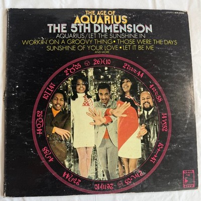 The 5th Dimension The Age of Aquarius Vinyl LP Soul City SCS-92005 1969 Soul Pop
