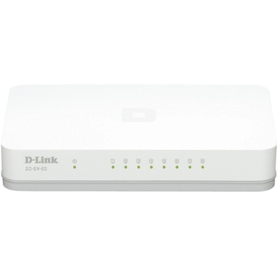 D-Link GO-SW-8G Netzwerk Switch  8 Port 1 GBit/s