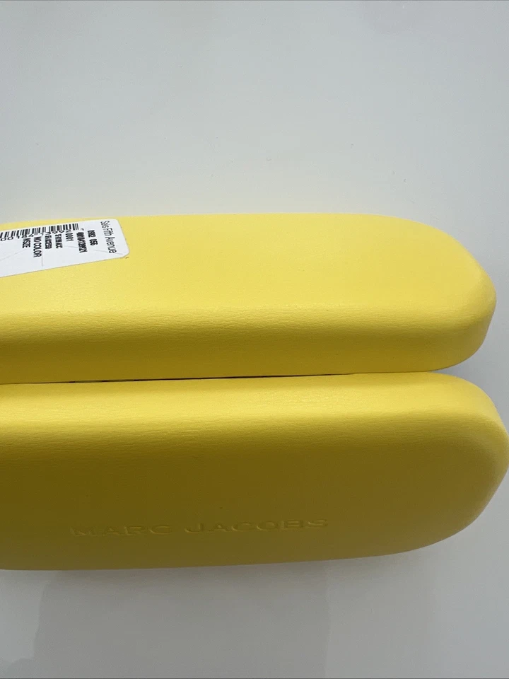 НОВЫЙ MARC JACOBS СОЛНЦЕЗАЩИТНЫЕ ОЧКИ ЖЕЛТЫЙ ЖЕСТКИЙ ЧЕХОЛ - Изображение 4 из 4