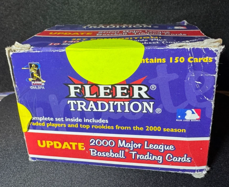2000 Fleer Tradition Update Baseball Factory Set – Complete 150-Card Box - Image 3 of 4
