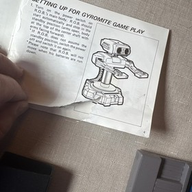 Gyromite NES [5 Screws] (Nintendo Entertainment System, 1985) w/ Manual & Sleeve