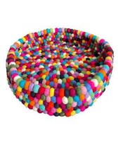 Cat Beds  Handmade Felt Ball Baskets 40 cm 