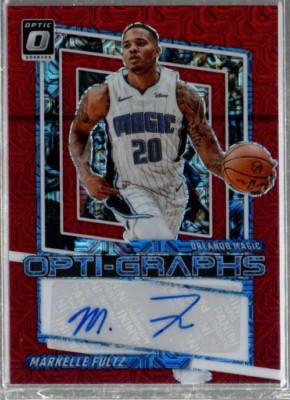 2023-24 Donruss Optic Opti-Graphs Choice #47 Markelle Fultz Auto 