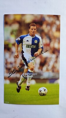 Stig Inge Björnebye, Norwegen, Blackburn Rovers, Autogramm original ...