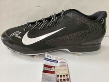 OSWALD PERAZA AUTOGRAPHED SIGNED CLEAT JSA COA