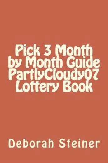Pick 3 Month By Month Guide Partlycloudy07 Lottery Book