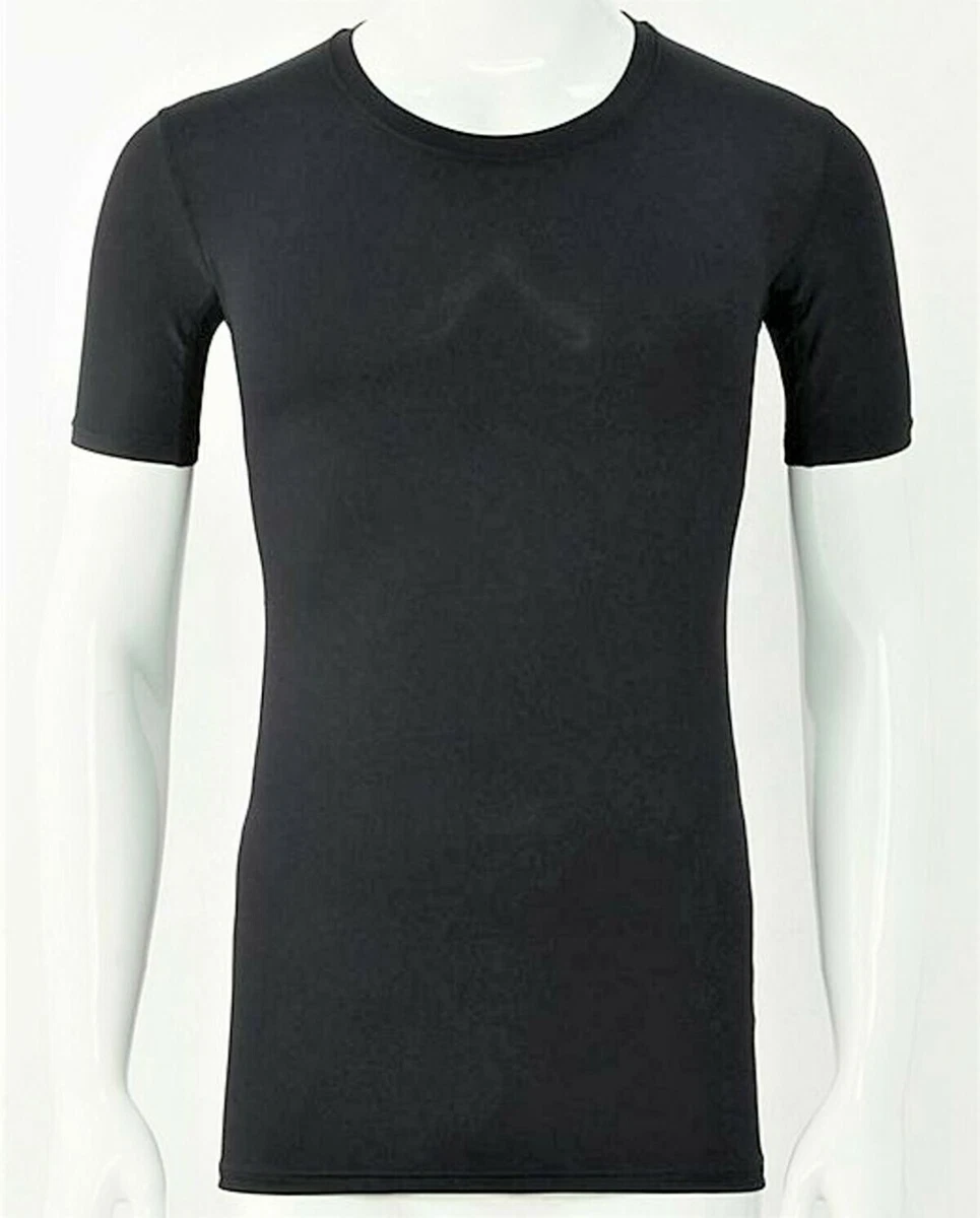 UNIQLO 'Performance Compression/Support T-Shirt' Men's Sport AIRism M Blk  *NIP*