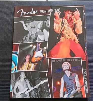 Fender Frontline 2005 Gitarre, Bass, Verstärker Katalog